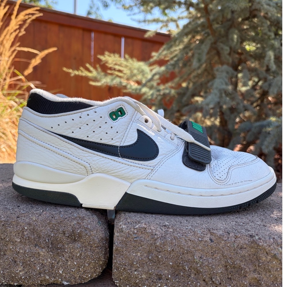 Nike Air Alpha Force 88 White Black Gorge Green Mens 11.5